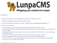 Tablet Screenshot of lunpacms.org